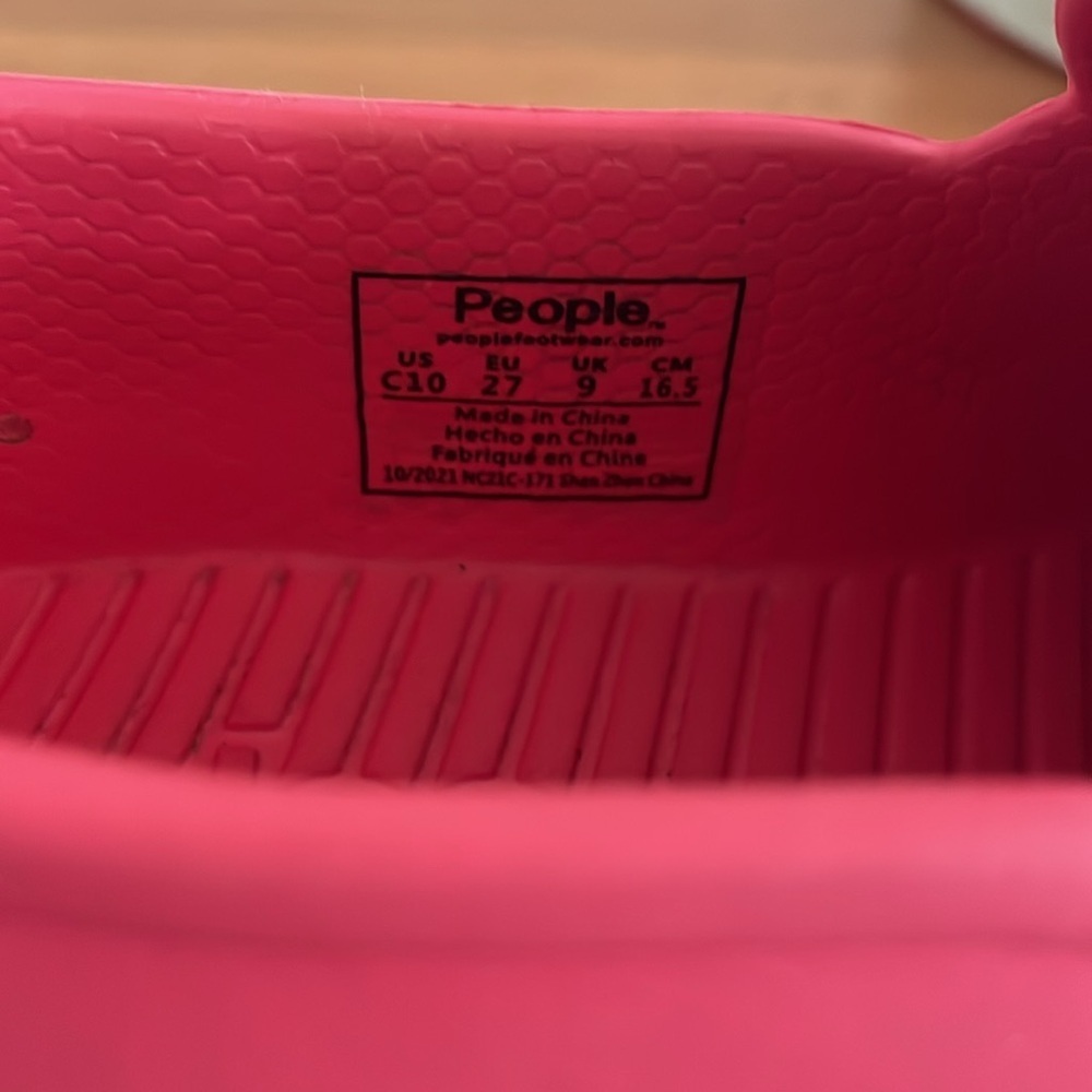 People Footwear kids size toddler 10‎ waterproof shoes - Picture 7 of 7